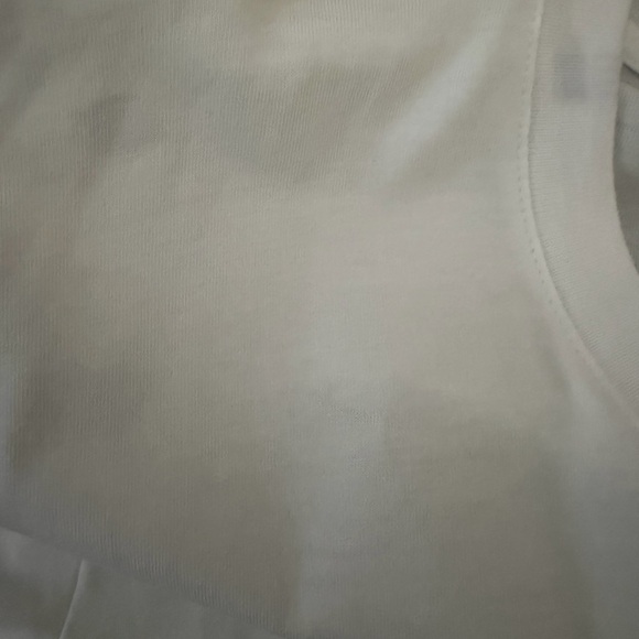 Johnny Was!!!
White Graphic Tee with Blue and Red Design. - Picture 4 of 4